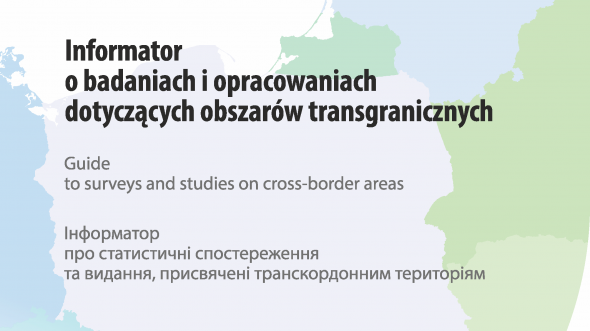 Informator o badaniach i opracowaniach dotyczących obszarów transgranicznych