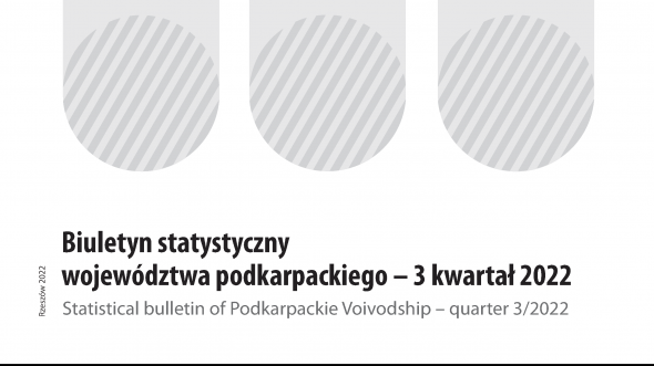 Statistical Bulletin of Podkarpackie Voivodship quarter 3/2022