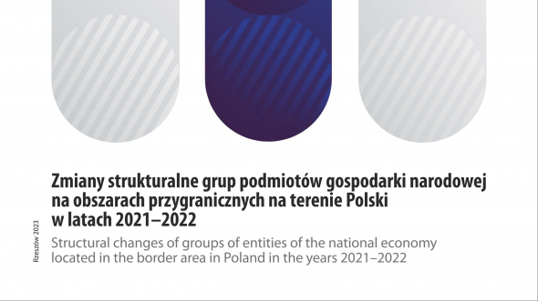 Zmiany strukturalne grup podmiotów gospodarki narodowej na obszarach przygranicznych na terenie Polski w latach 2021-2022