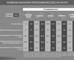 Infografika - Wybrane wskaźniki przedsiębiorczości w 2014 r. Foto