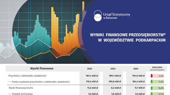 Wyniki finansowe przedsiębiorstw w województwie podkarpackim