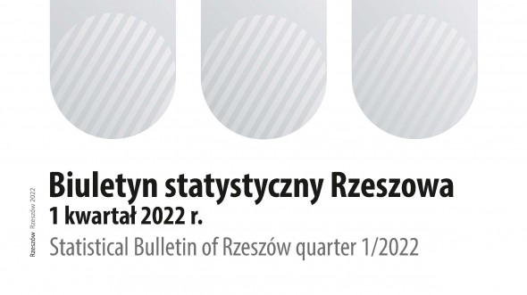 Biuletyn Statystyczny Rzeszowa 1 kwartał 2022 r.