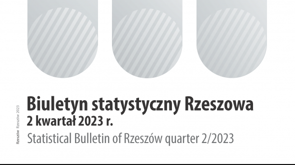 Biuletyn Statystyczny Rzeszowa 2 kwartał 2023 r.