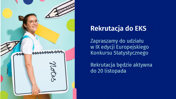 Zapraszamy do udziału w IX edycji Europejskiego Konkursu Statystycznego